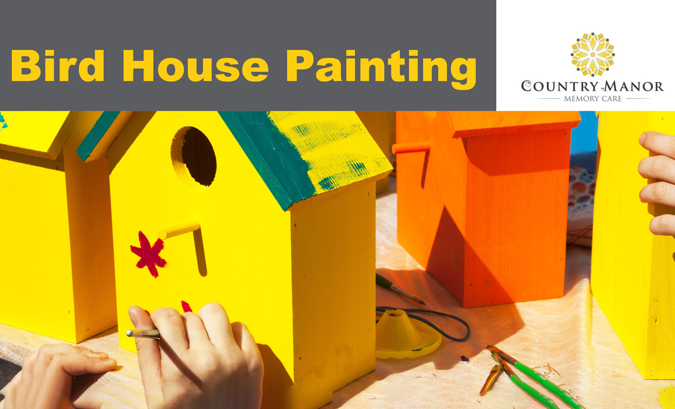 Bird House Painting